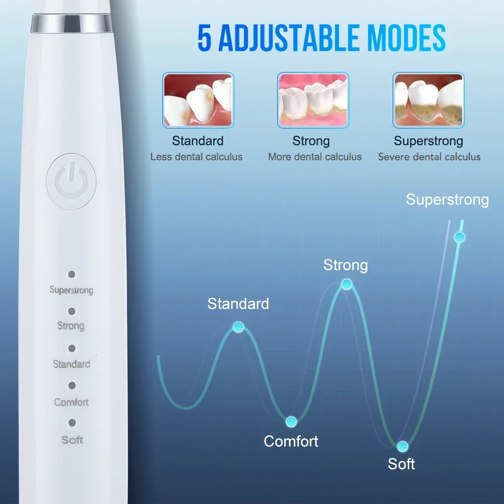 Ablatore ad ultrasuoni per la  - Teeth Whitening Mouthwash recensione e prezzo